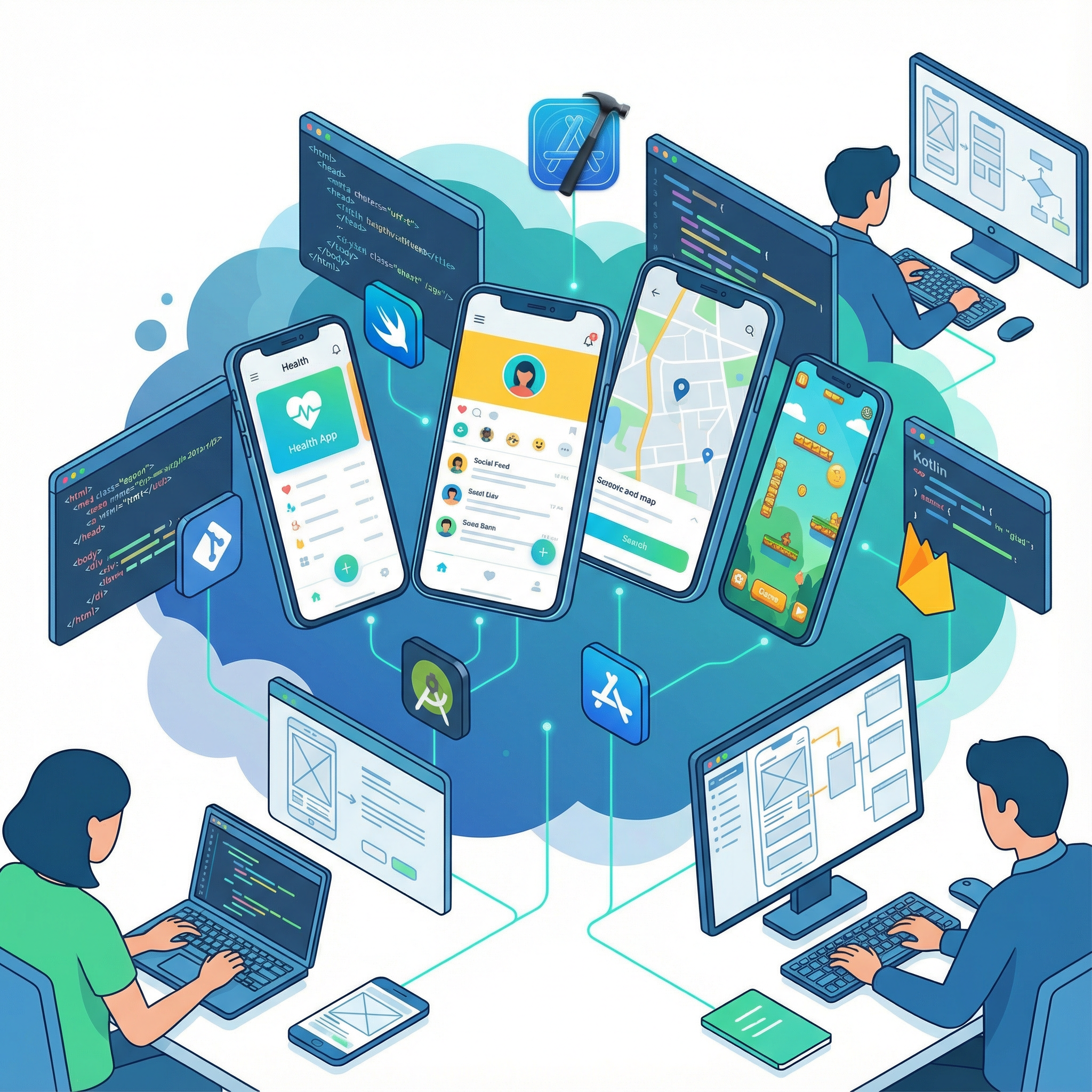 تطوير التطبيقات